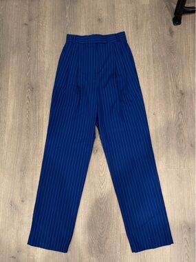 The Frankie Shop Bea pinstripe straight-leg trousers